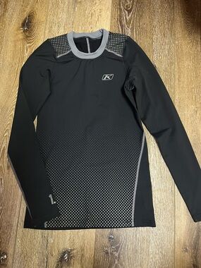 Klim Women's Black Long Sleeve Performance Tee